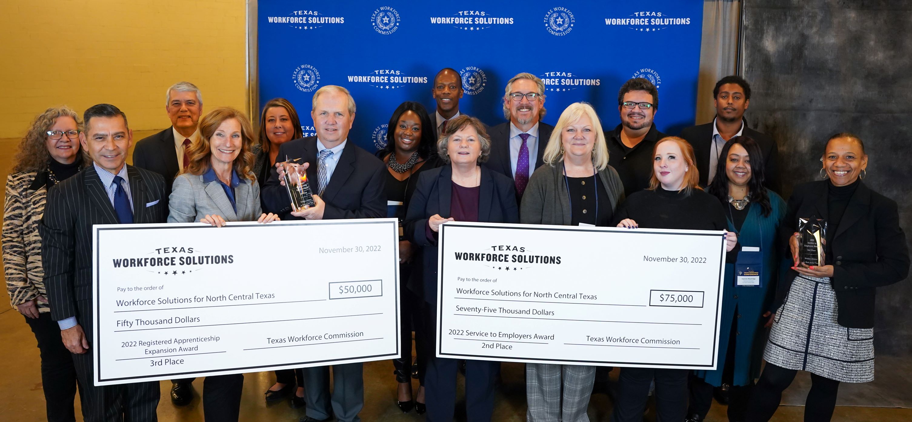 WSNCT Awarded $125,000 at Texas Workforce Commission Conference thumbnail