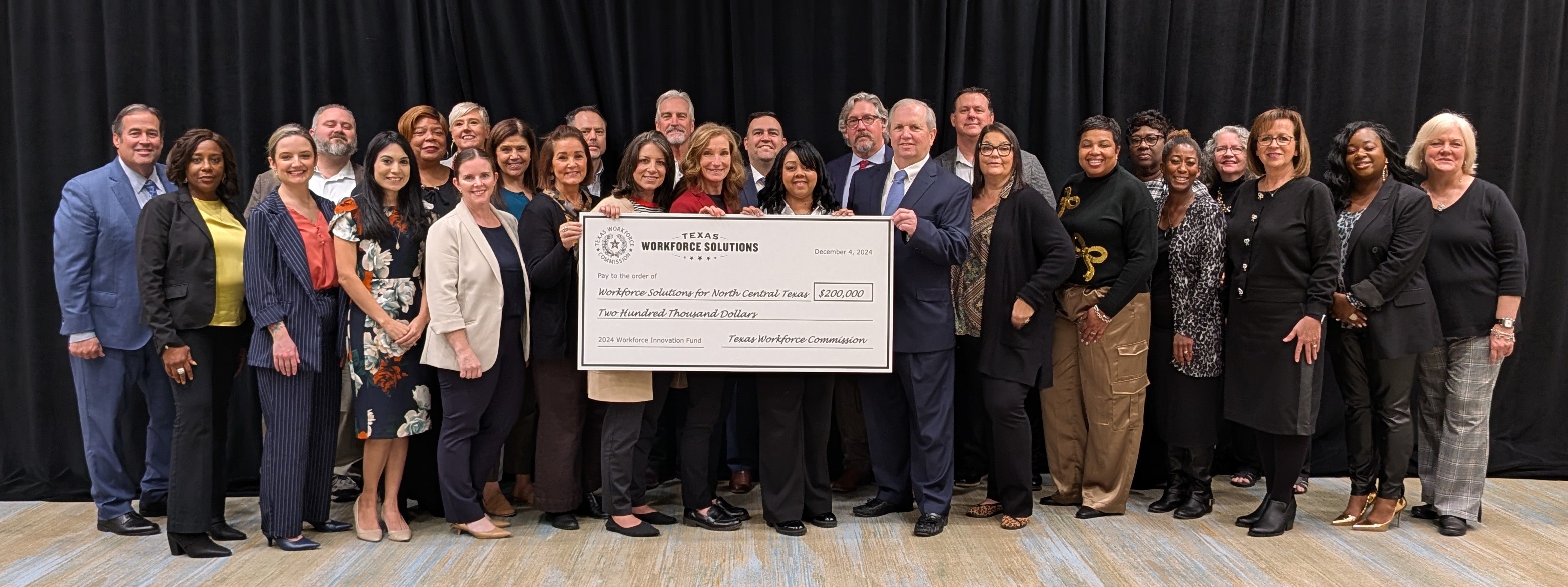 WSNCT RECEIVES A $200,000 TWC WORKFORCE INNOVATION FUND GRANT 